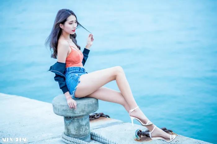 [Mzsock] NO.023 Long-legged beauty model Anita Zhuxuan sexy outdoor shot street photography#[44P]-3