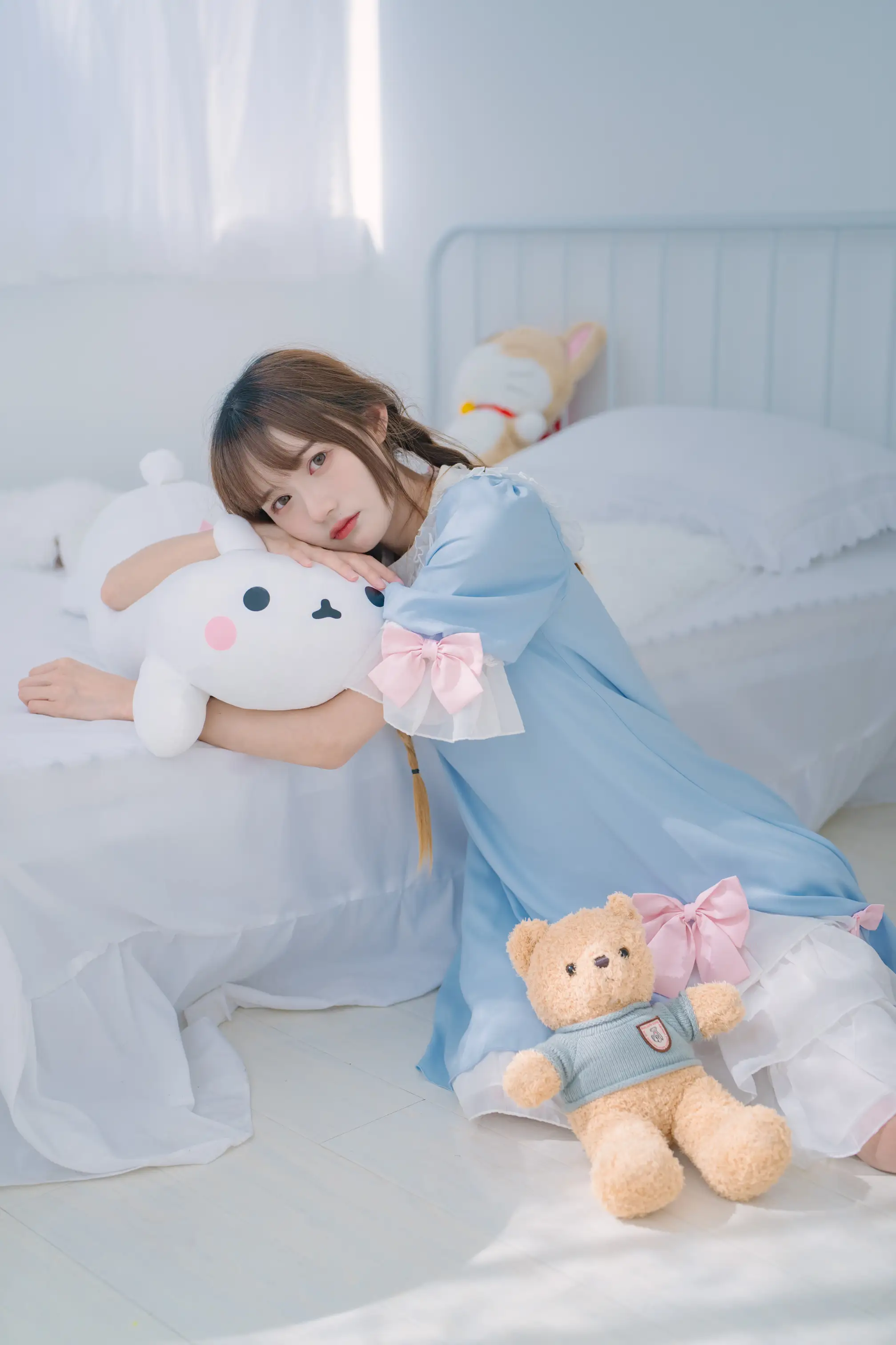 [YITUYU] 2022.08.13 Vol.1691 – Pure white and cute Rabbit Zzz won't eat carrots#[32P]-12